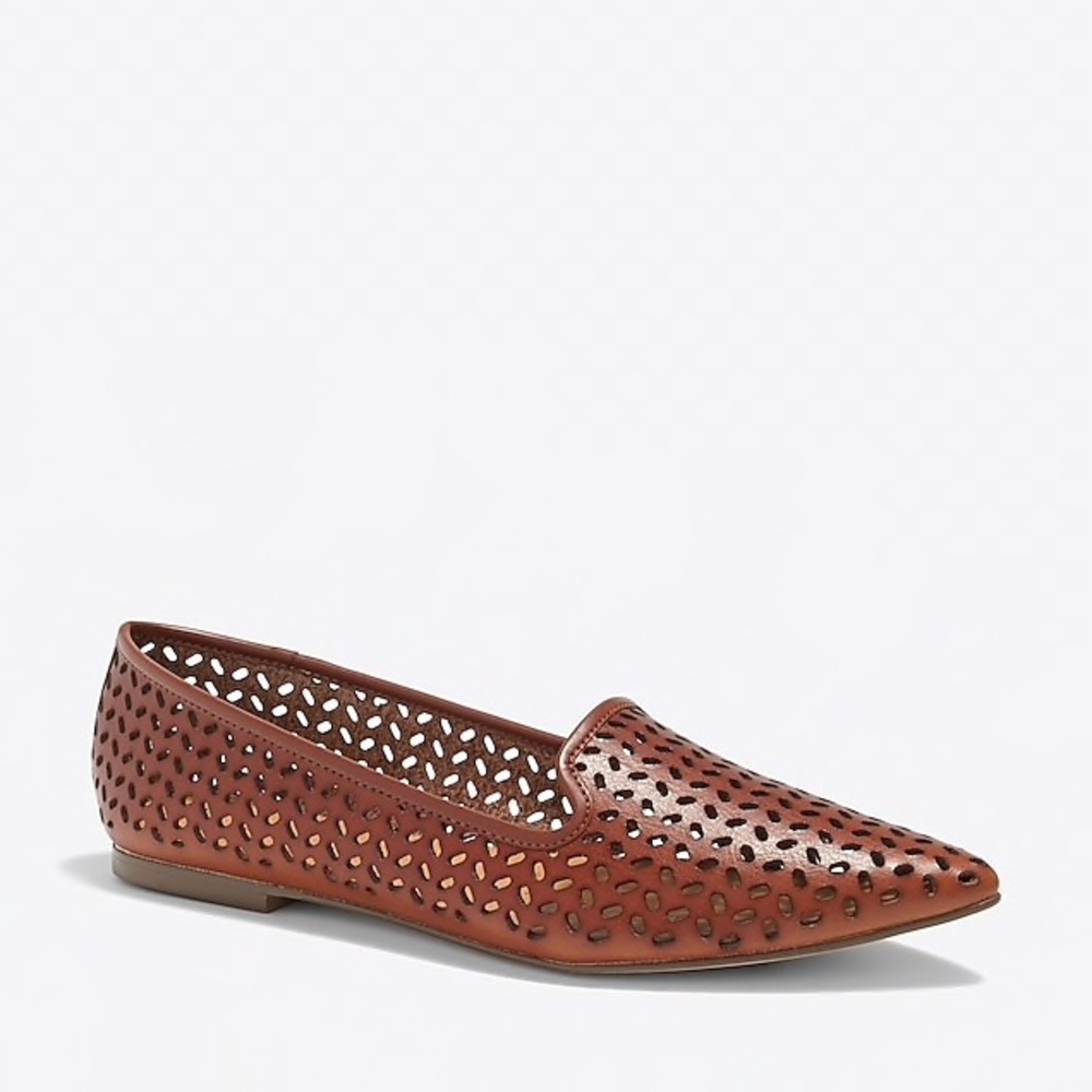 J. Crew Perforated Loafers